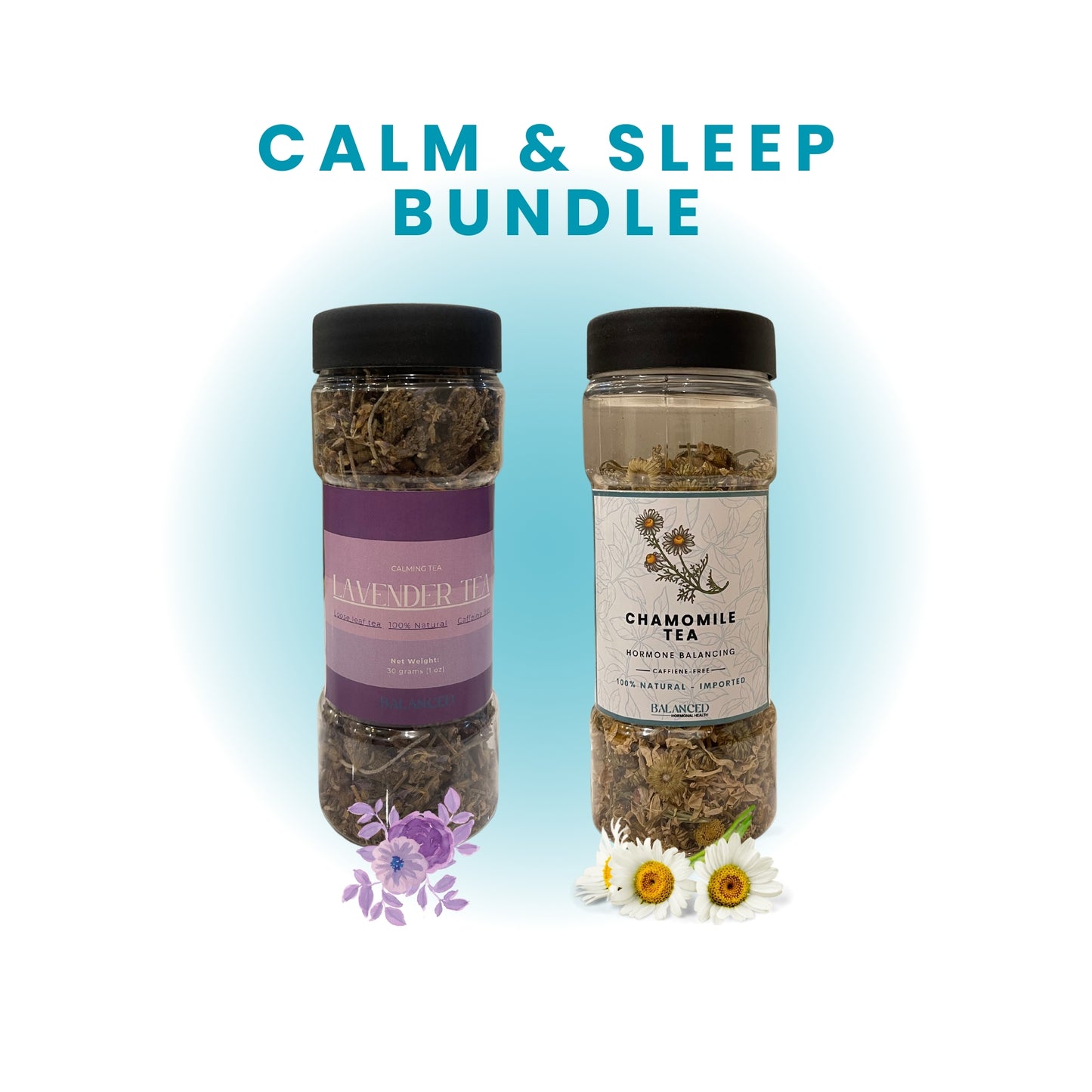 Calm and Sleep Tea Bundle