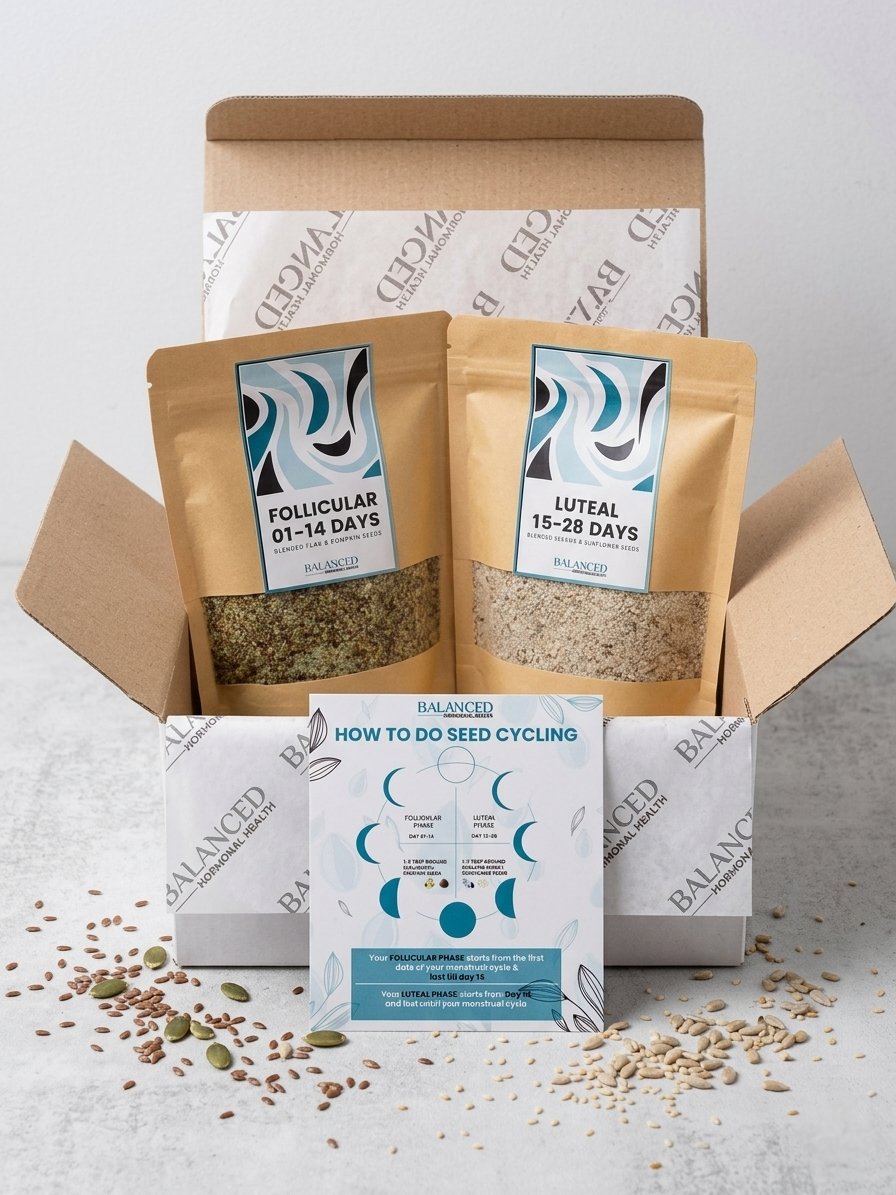 Seed Cycling Kit Blend (Sesame + Sunflower + Flax + Pumpkin)