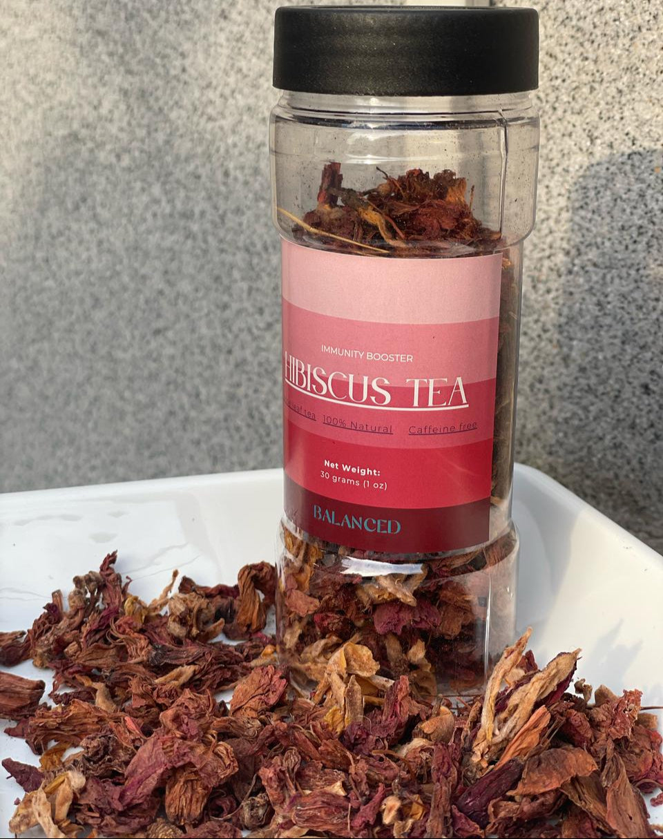 Balanced Organic Hibiscus Tea: IMMUNITY BOOSTER