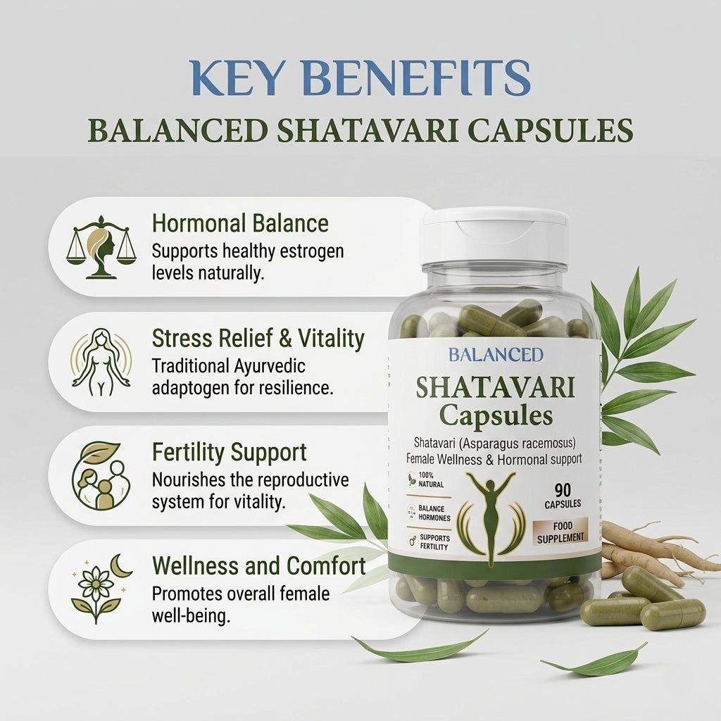 Shatavari Capsules - 500 mg