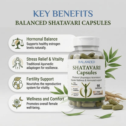 Shatavari Capsules - 500 mg
