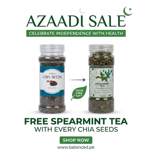 Chia Seeds & FREE Spearmint Tea