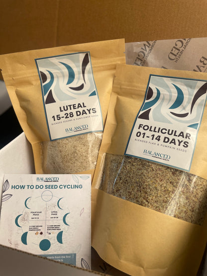 Hormonal Balance Bundle B (PCOS Tea and Seed Cycle Kit)