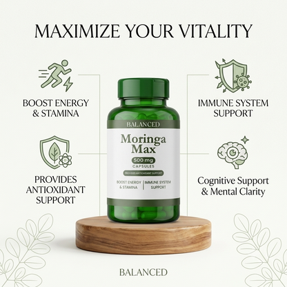Moringa Max Capsules - 500mg