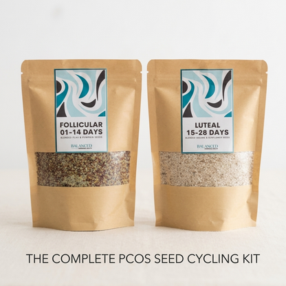 Hormonal Balance Bundle C (Lemongrass Tea and Seed Cycling Kit)