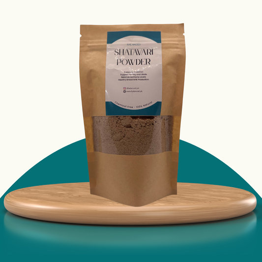 Balanced Shatavari Powder: Natural Fertility & Hormonal Balance Support (150 grams)