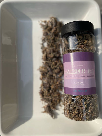 Balanced Lavender Tea: Calming & Wellness Support (30 grams)