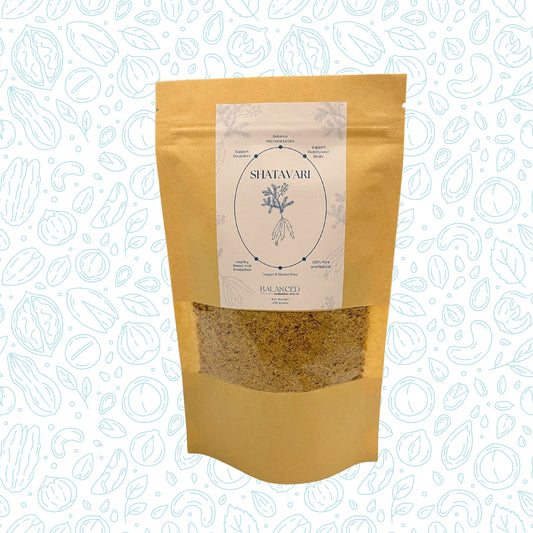 Balanced Shatavari Powder: Natural Fertility & Hormonal Balance Support (150 grams)